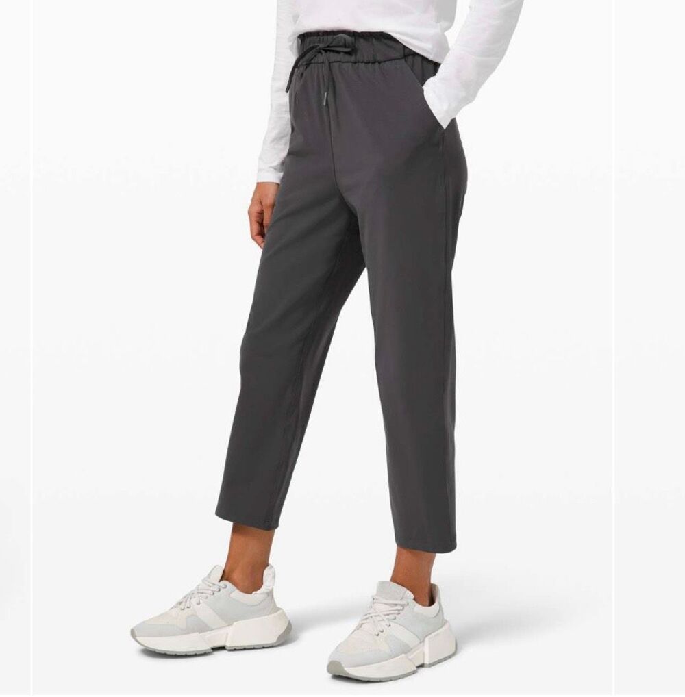 Lululemon Keep Moving Crop 23" | Graphite Grey